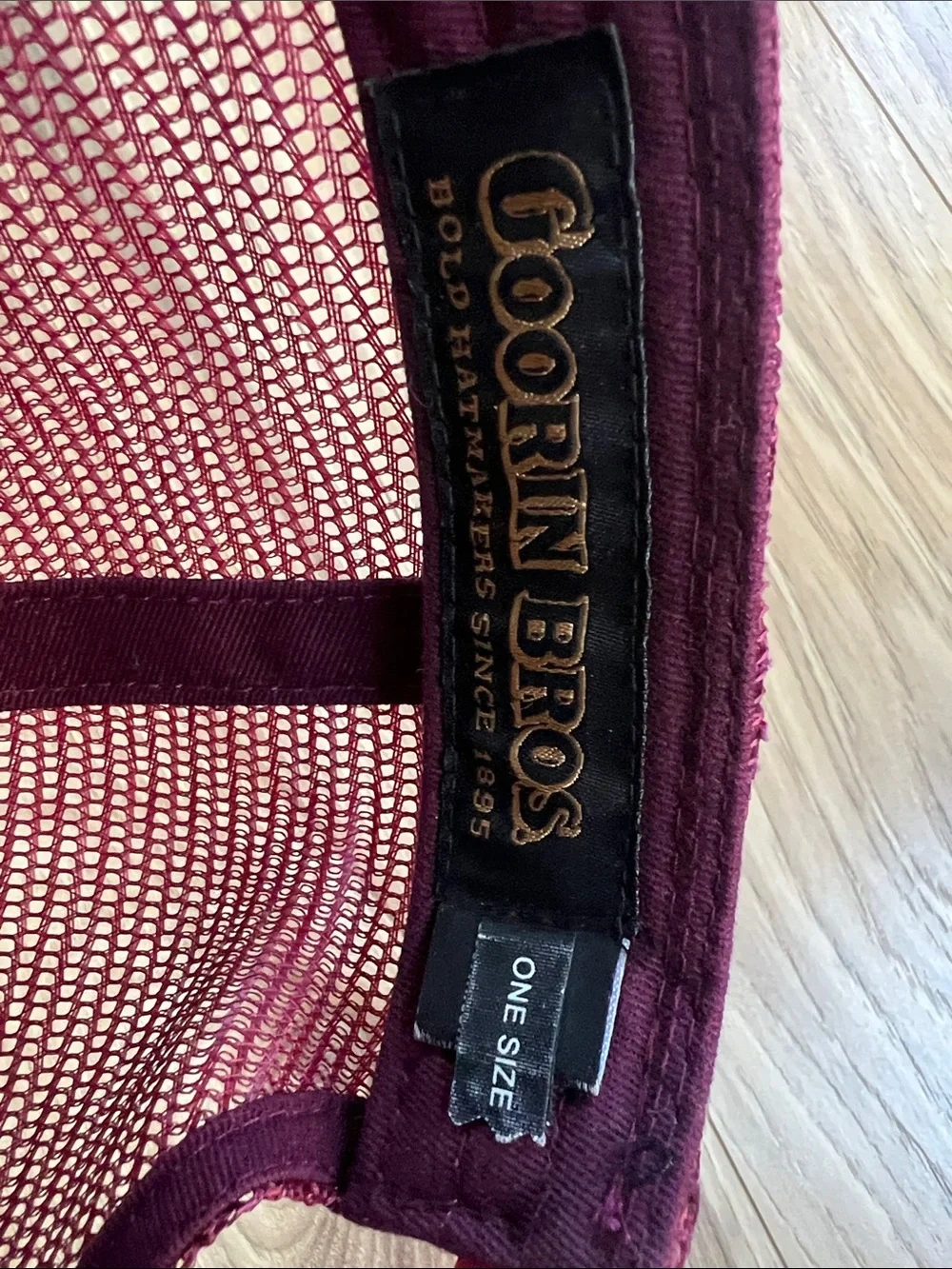 Goorin Bros classic trucker